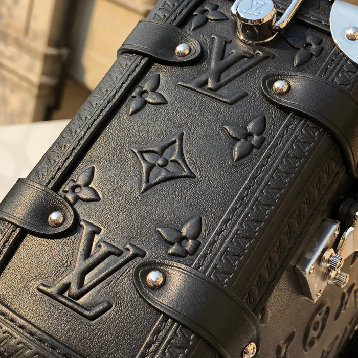 Louis Vuitton Portable Metal Box Armpit Shoulder Bag #nigo56158