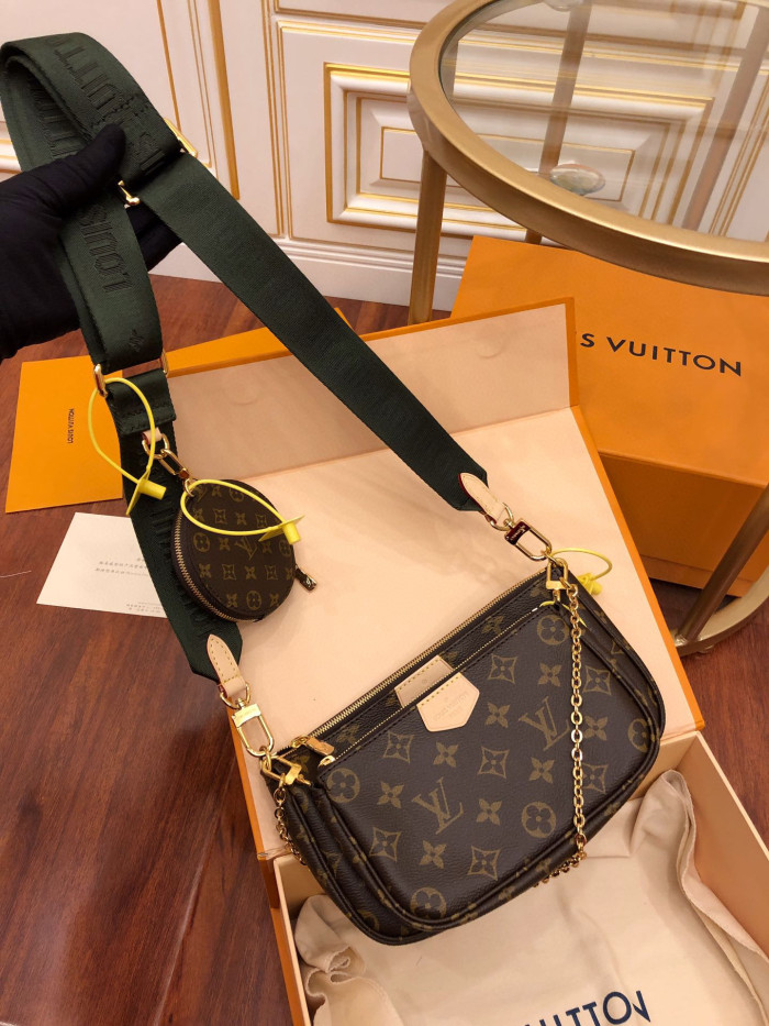 Louis Vuitton NIGO Multi-Bag Full Printed Old Flower Chest Leather Bags #nigo44813