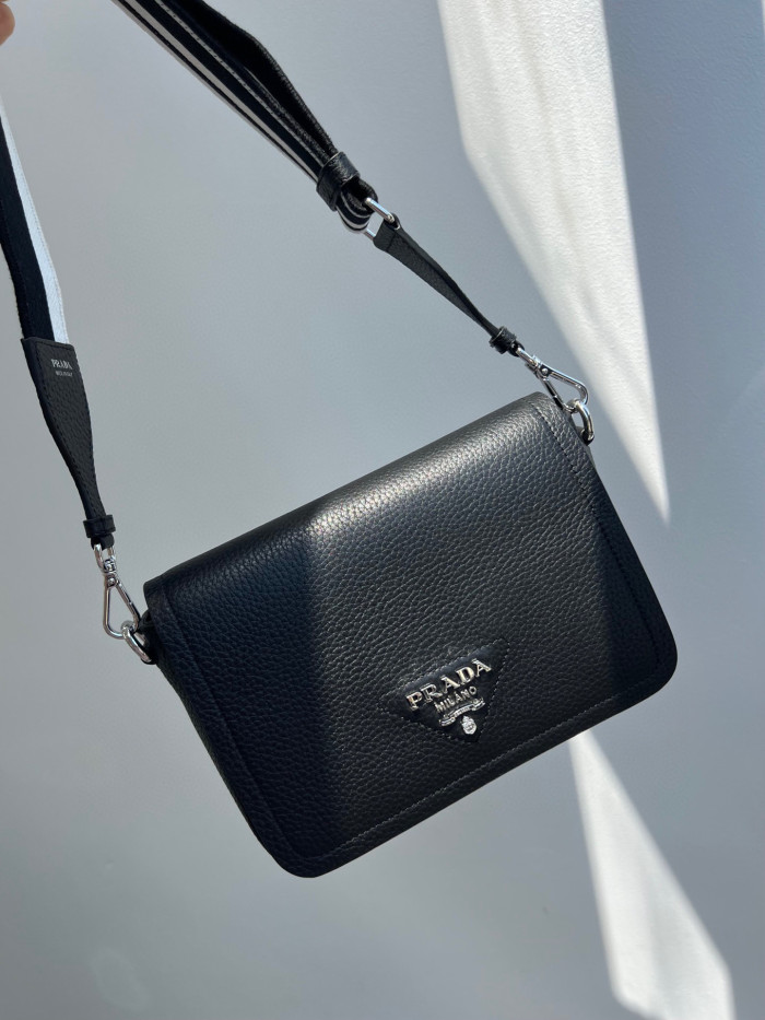 Prada Leather Square Shoulder Bags Handbag Bag #nigo56377