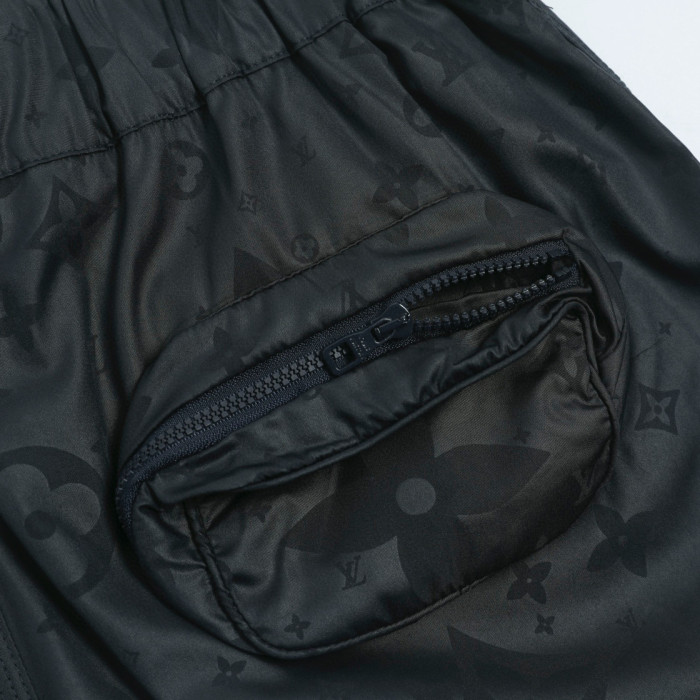 LouisVuitton NIGO Men's summer sports black shorts #nigo94166