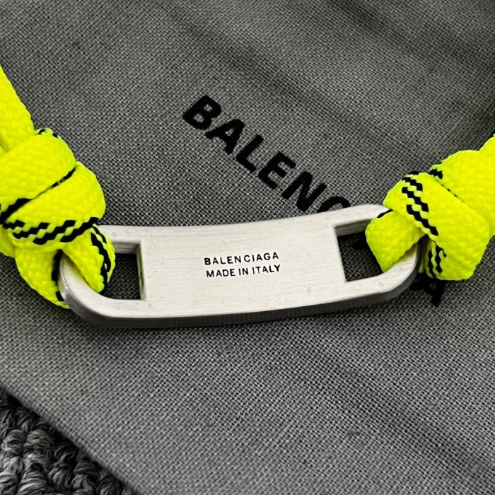 Balenciaga Refined Steel Drawcord Bracelet Accessories Jewelry #nigo82426