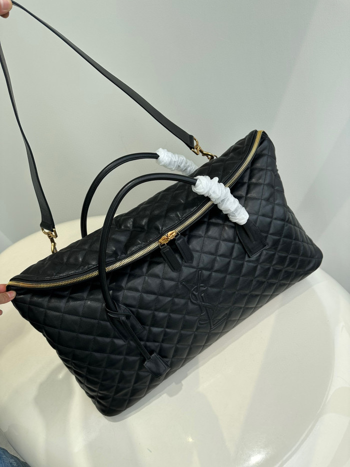 Saint Laurent NIGO Quilted Leather Travel Bag Handbag #nigo57398