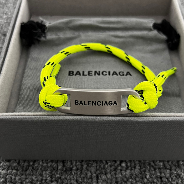 Balenciaga Refined Steel Drawcord Bracelet Accessories Jewelry #nigo82426