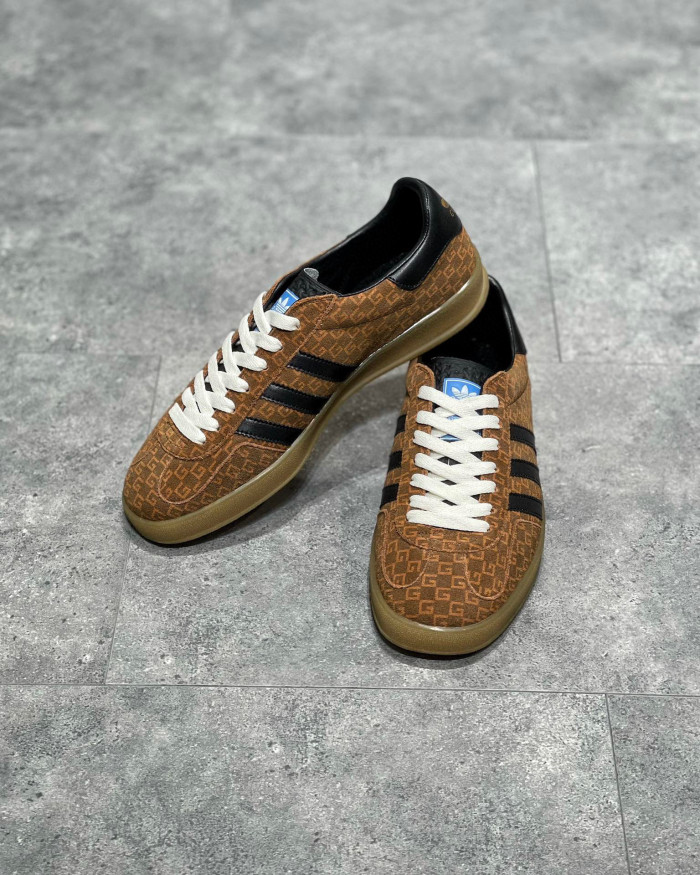 GUCCI Men's and Women's Retro Flat Sneakers Shoes #nigo54691