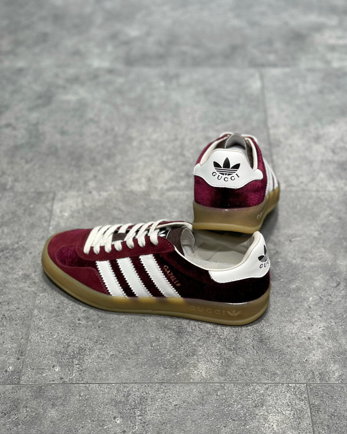 GUCCI Men's and Women's Retro Flat Sneakers Shoes #nigo54691