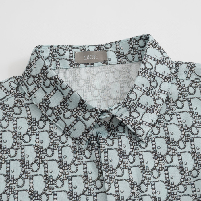 Dior NIGO Short Sleeve Shirt Shorts Suit Set #nigo5941
