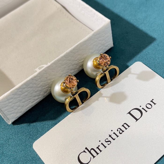 Dior Fashion Women's Letter Stud Earrings Accessories Jewelry #nigo89567