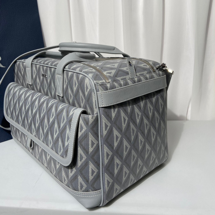 Dior NIGO Canvas Handheld Crossbody Large Capacity Luggage Bag #nigo94123