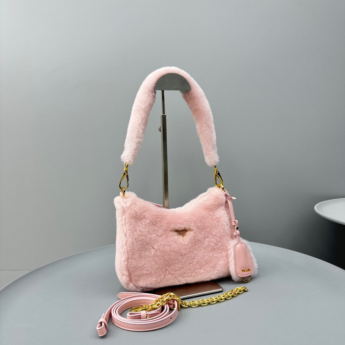 Prada Wool Maomao Single Shoulder Handheld Bags Bag #nigo56192