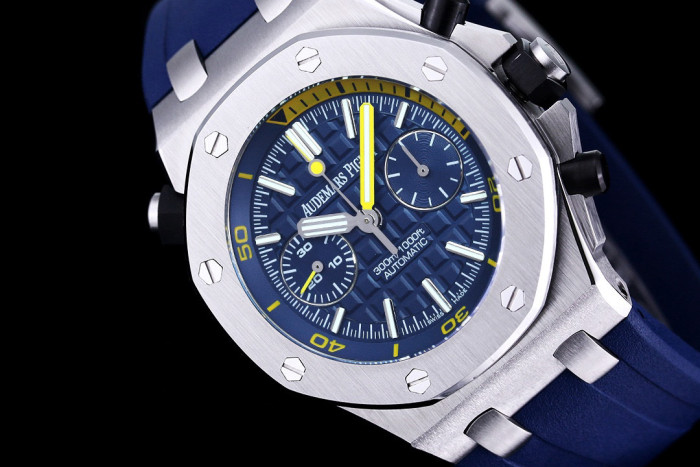 Audemars Piguet Audemars Piguet NIGO Silicone Waterproof Fully Automatic Mechanical Watch #nigo94423