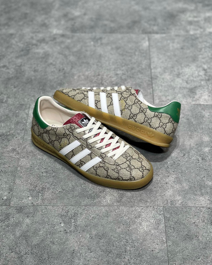 GUCCI Men's and Women's Retro Flat Sneakers Shoes #nigo54691