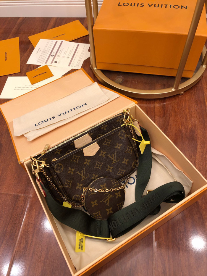 Louis Vuitton NIGO Multi-Bag Full Printed Old Flower Chest Leather Bags #nigo44813