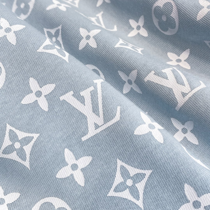 Louis Vuitton NIGO Light Blue Gradient Short Sleeve T-Shirt #nigo94227