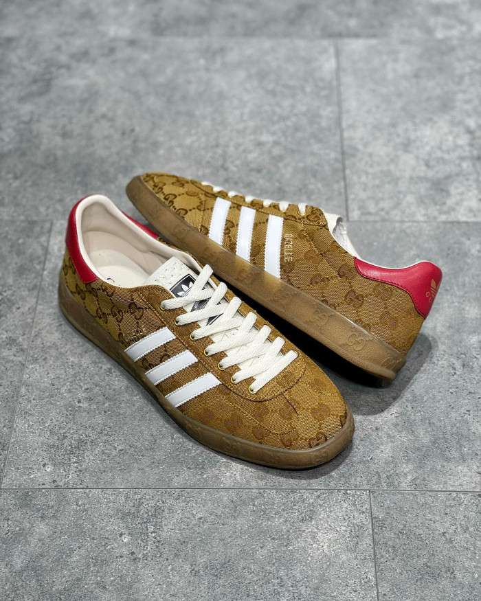 GUCCI Men's and Women's Retro Flat Sneakers Shoes #nigo54691