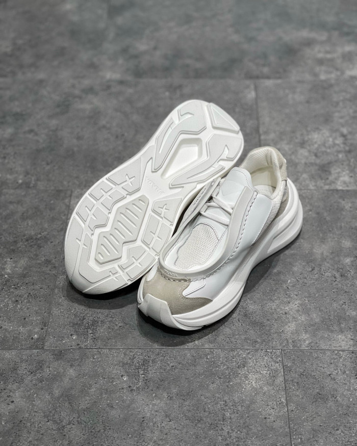 Prada Suede Fabric Low Top Sneakers Shoes #nigo95158