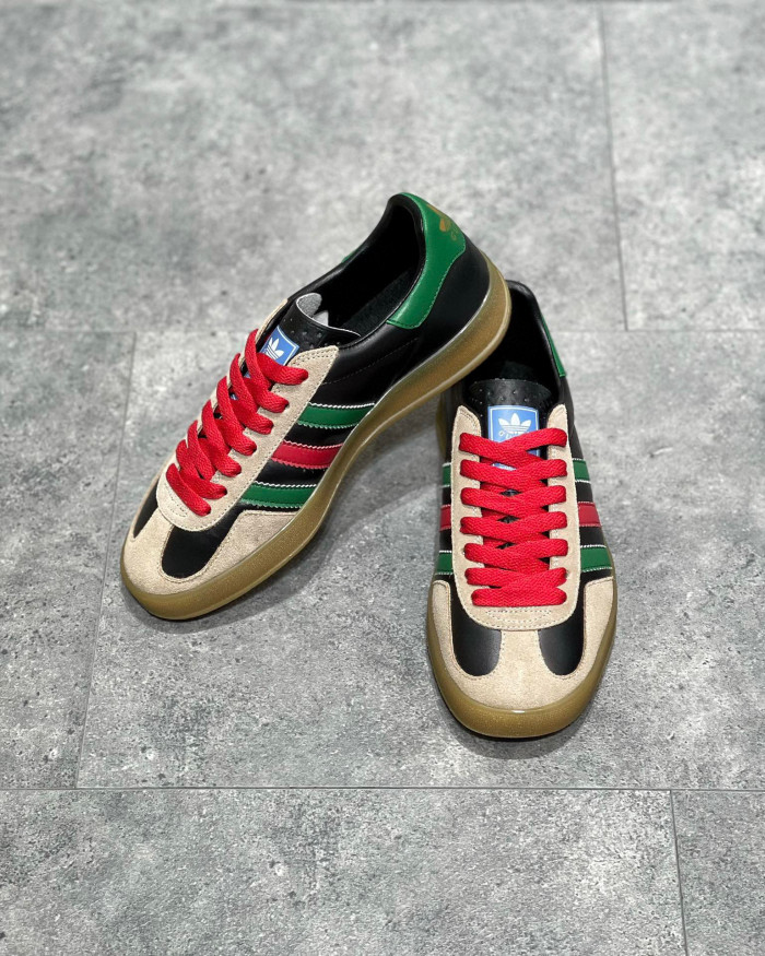 GUCCI Men's and Women's Retro Flat Sneakers Shoes #nigo54691