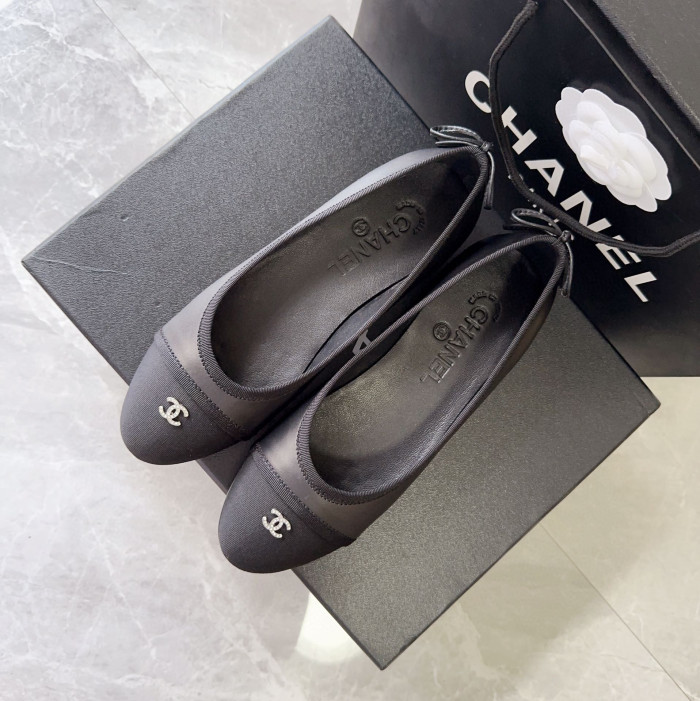 Chanel Cloth Faced Flat Shoes #nigo21249