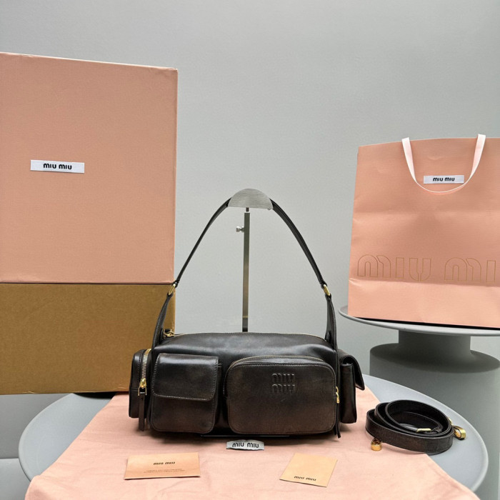 MIU MIU NIGO Handheld Leather Bag #nigo57615