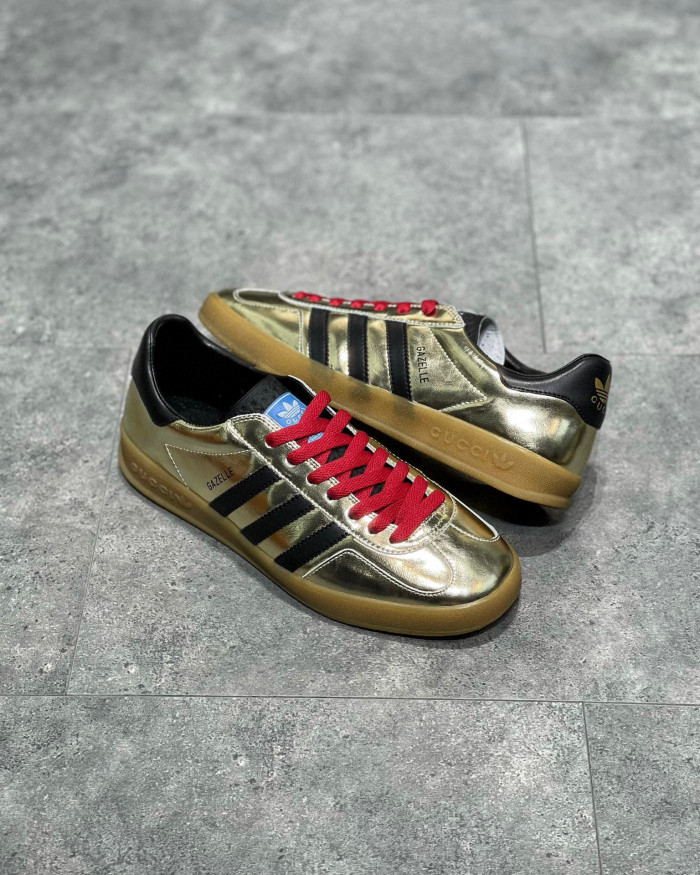 GUCCI Men's and Women's Retro Flat Sneakers Shoes #nigo54691
