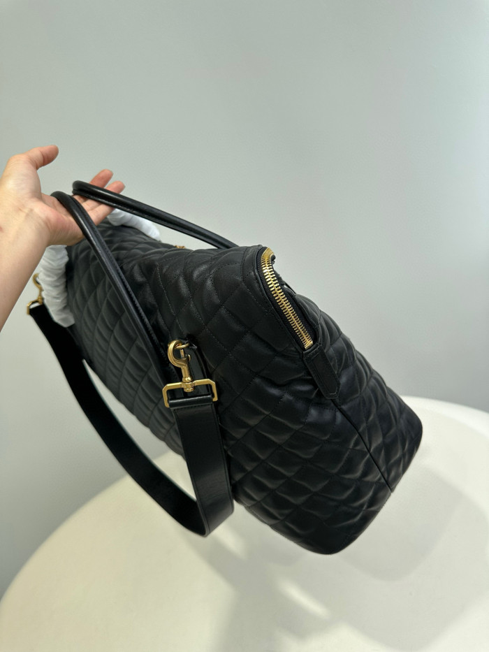 Saint Laurent NIGO Quilted Leather Travel Bag Handbag #nigo57398