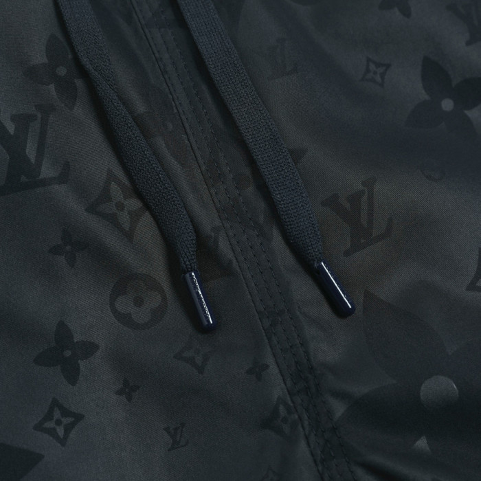 LouisVuitton NIGO Men's summer sports black shorts #nigo94166