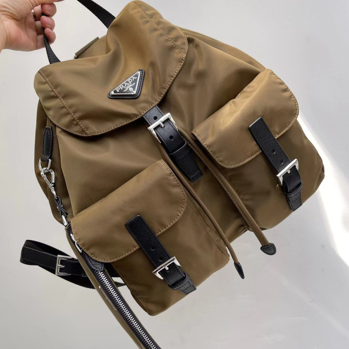 Prada Double-Shoulder Multi-Pocket Classic Bag With Detachable Zipper Bags #nigo59195