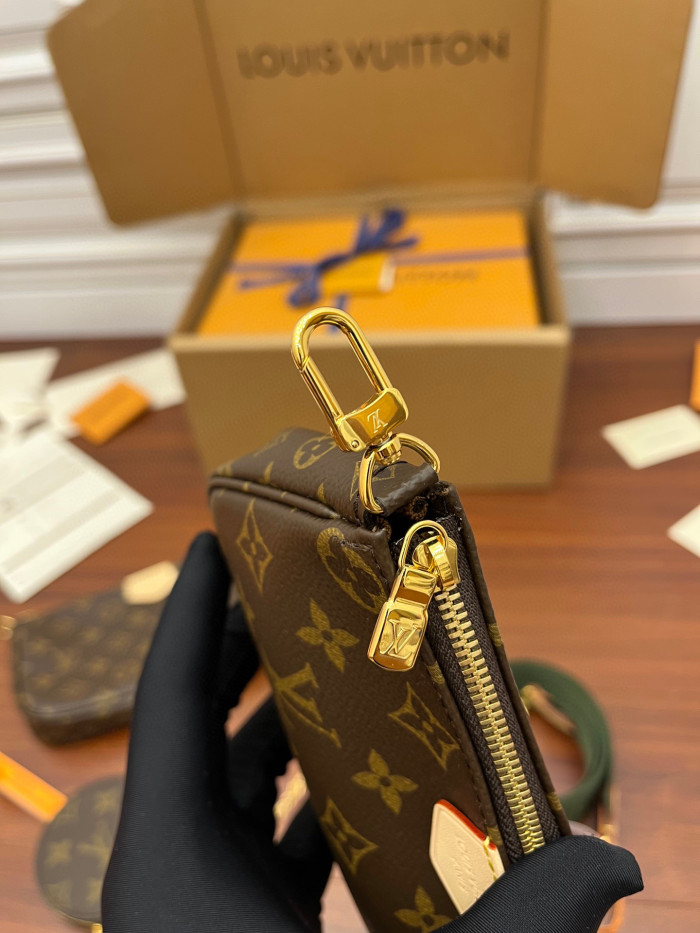 Louis Vuitton NIGO Multi-Bag Full Printed Old Flower Chest Leather Bags #nigo44813