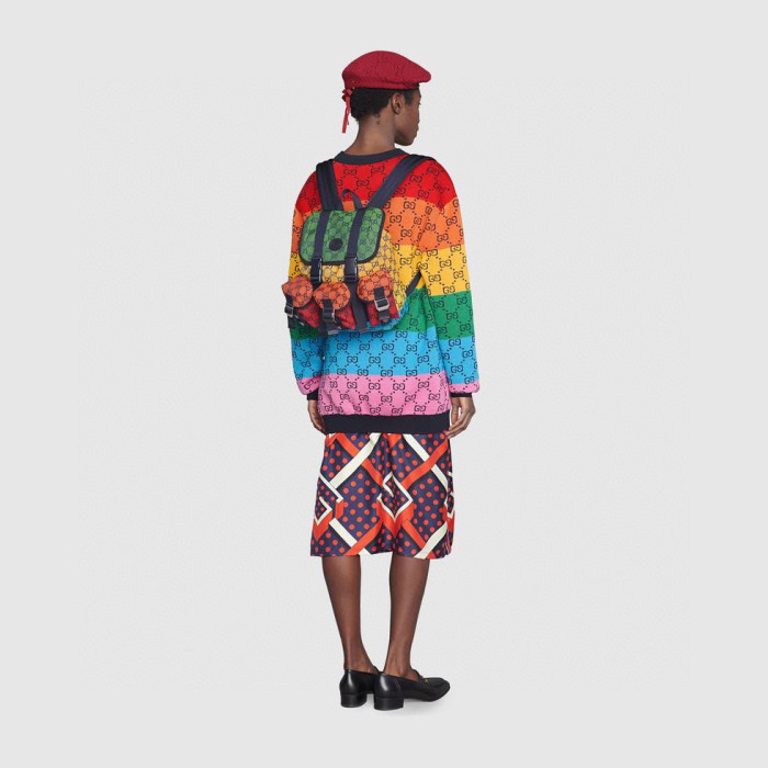 Gucci Multicolor Backpack Bag #nigo332