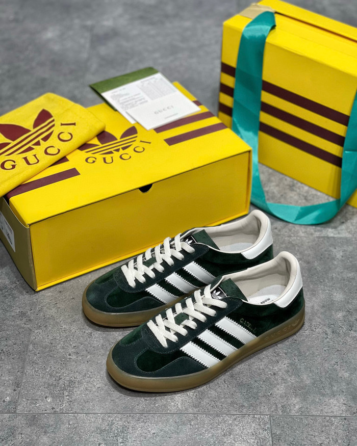 GUCCI Men's and Women's Retro Flat Sneakers Shoes #nigo54691