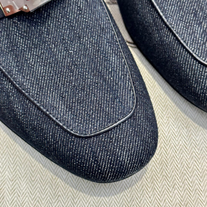 Hermès NIGO Denim Muller Shoes #nigo94236