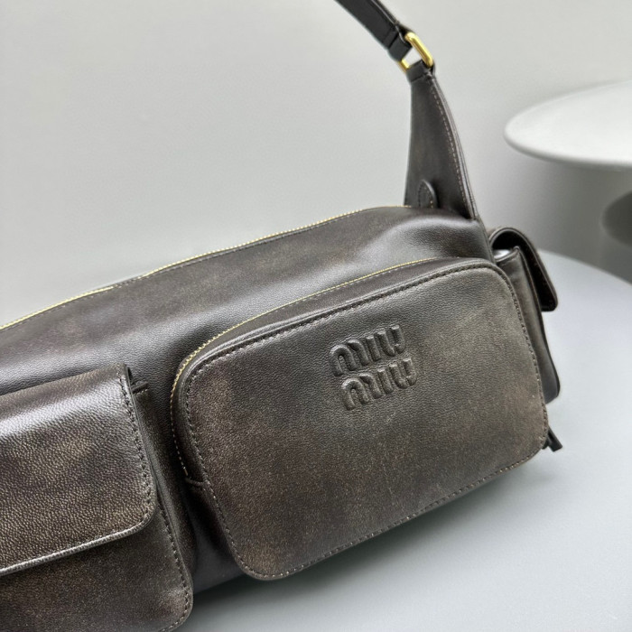 MIU MIU NIGO Handheld Leather Bag #nigo57615