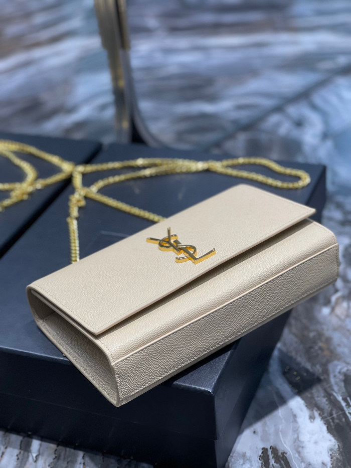 Saint Laurent Leather Chain Bag #nigo21334