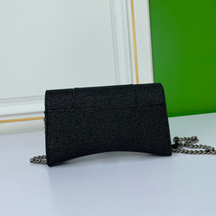 Balenciaga Hourglass Shiny Chain Wallet Crossbody Bag Bags #nigo53212