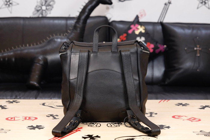 Chrome Hearts NIGO Double Shoulder Leather Backpack Bag Bags #nigo94226