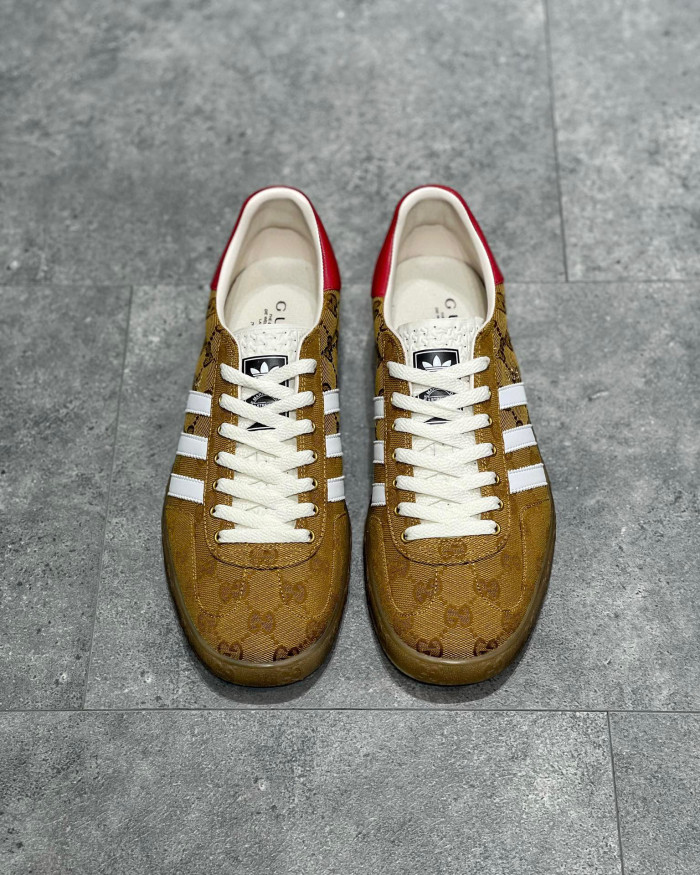 GUCCI Men's and Women's Retro Flat Sneakers Shoes #nigo54691