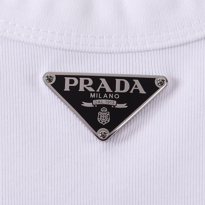 Prada NIGO Solid Color Short Sleeved T-shirt #nigo94651