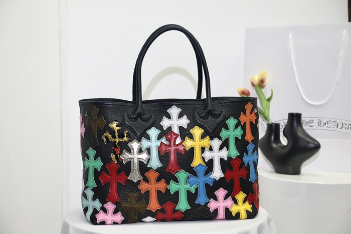 Chrome Hearts NIGO Colored Leather Handbag Shopping Bag Bags #nigo94784