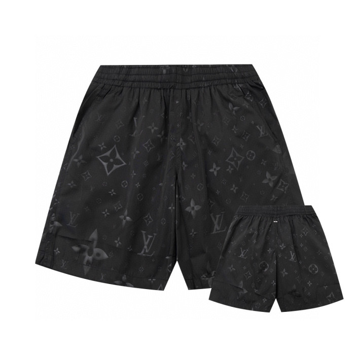 Louis Vuitton NIGO Elastic Lace Up Shorts Swimming Trunks Pants #nigo94554