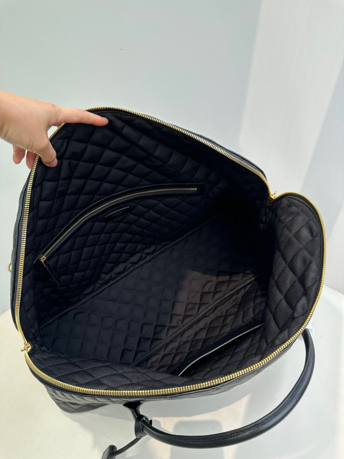 Saint Laurent NIGO Quilted Leather Travel Bag Handbag #nigo57398