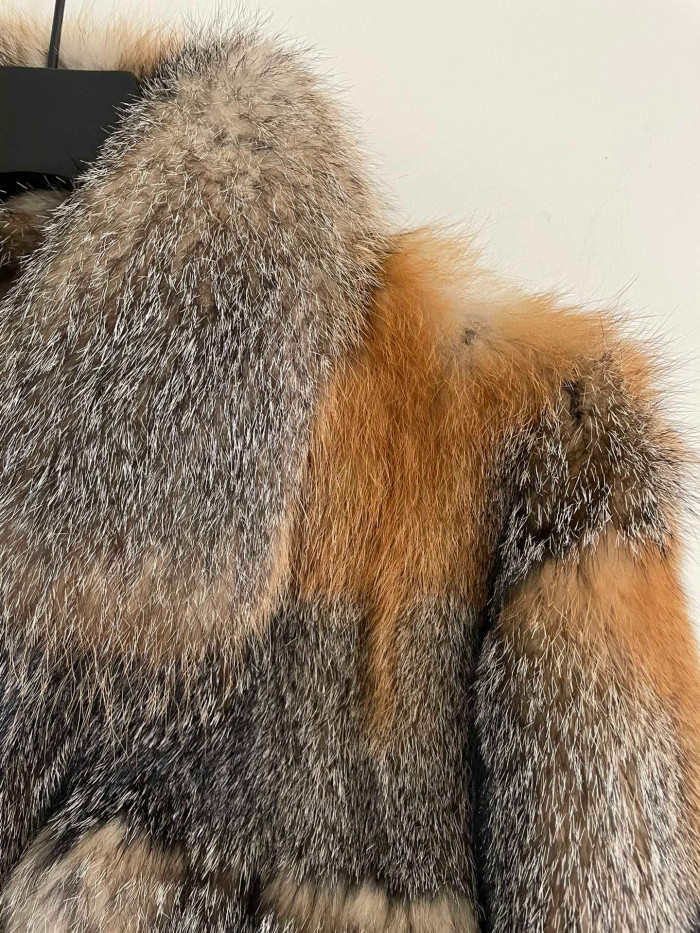 Louis Vuitton Fur Blouson With Logo Lettering Furs Jacket #nigo8688