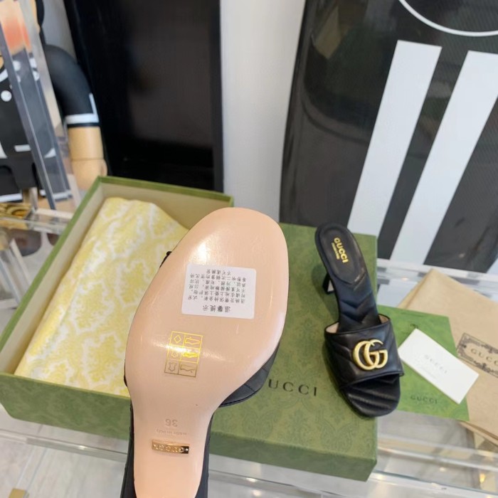 Gucci Sandals High Heel Slippers Shoes #nigo53657