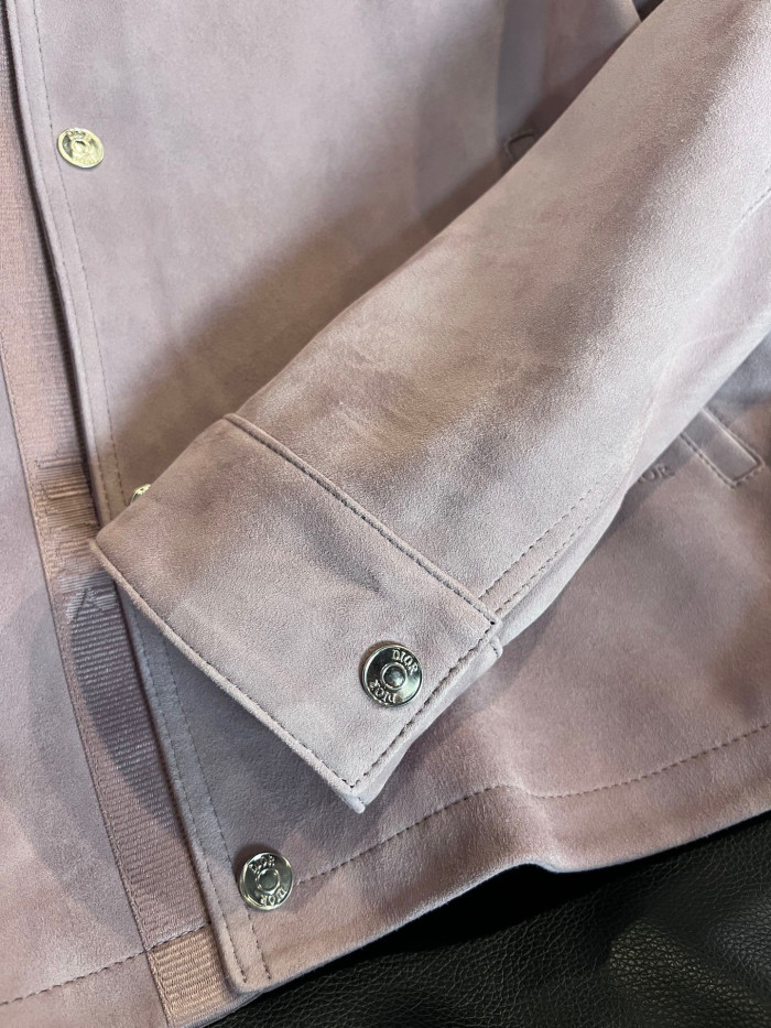 Dior Sheepskin Leather Jacket #nigo7725