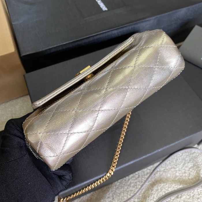 SAINT LAURENT Chain Crossbody Bag In Quilted Lambskin Leather Bag Bags #nigo53545