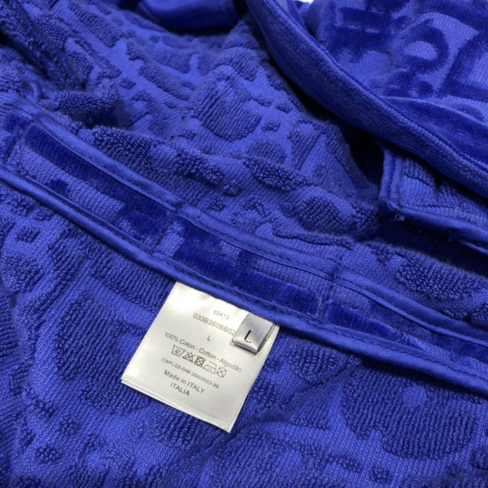 Dior Wool Jacket Bathrobe Coat Home Pajamas #nigo9981