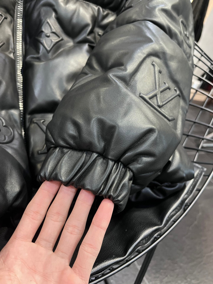 Louis Vuitton Hooded Down Jacket Coat #nigo652