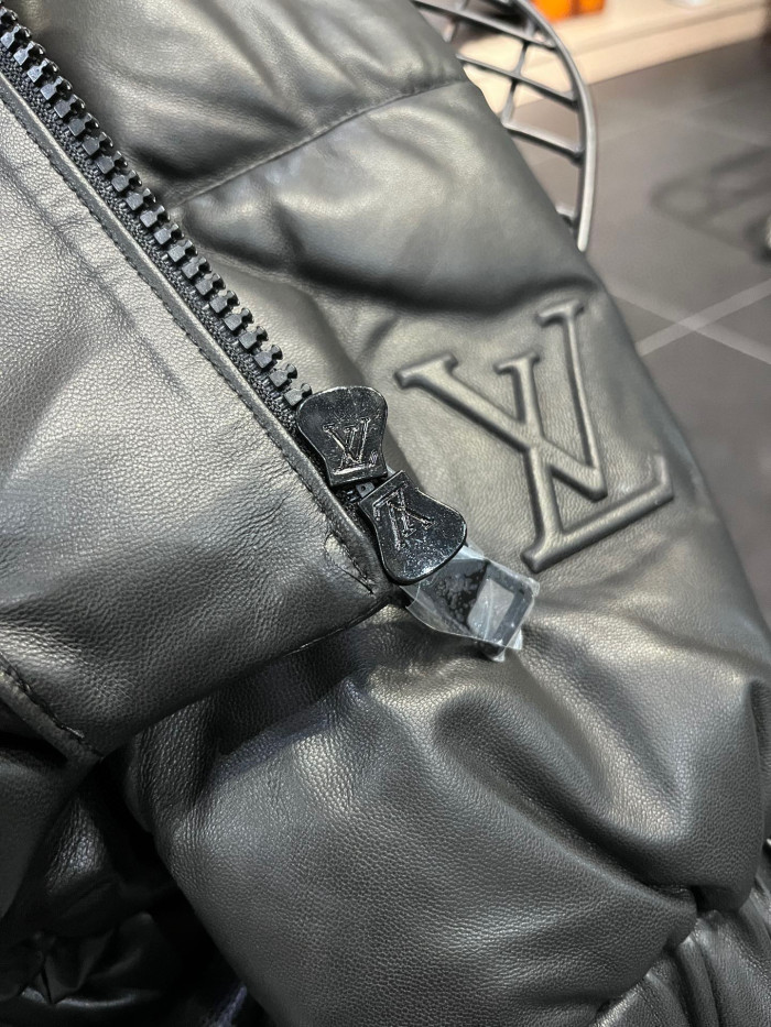 Louis Vuitton Hooded Down Jacket Coat #nigo652