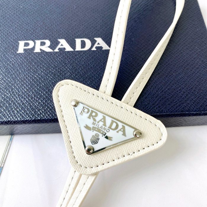 Prada Logo Embellished Bolo Tie #nigo55658
