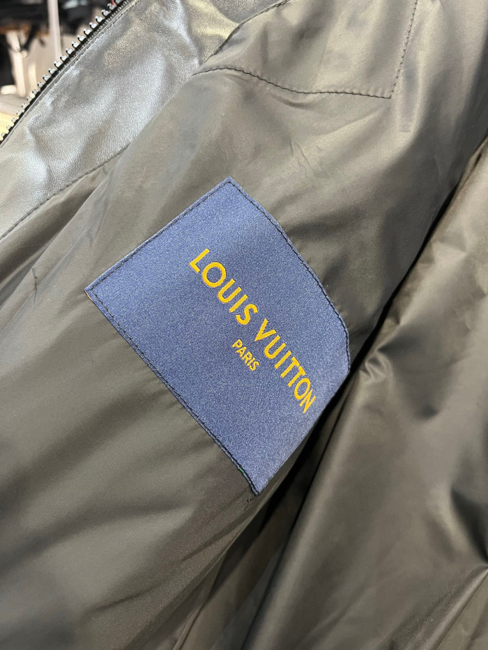 Louis Vuitton Hooded Down Jacket Coat #nigo652