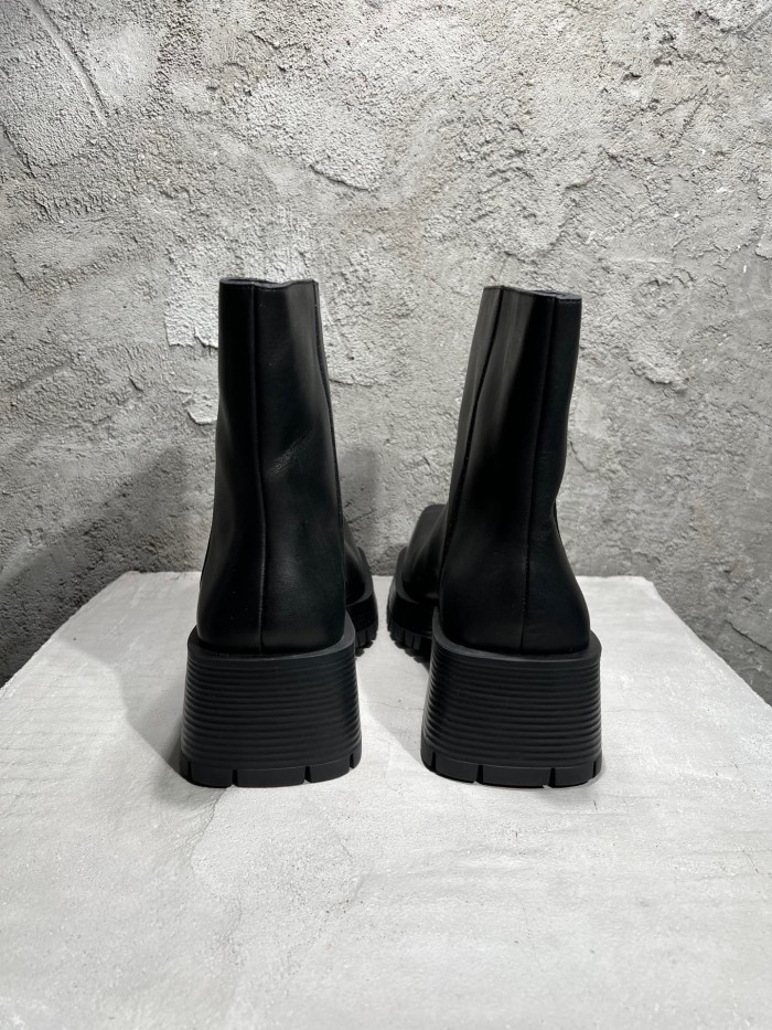 Balenciaga Square Toe Platform Boots Shoes #nigo53782