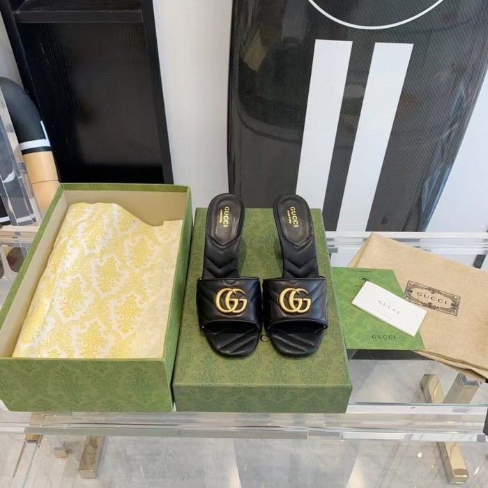 Gucci Sandals High Heel Slippers Shoes #nigo53657